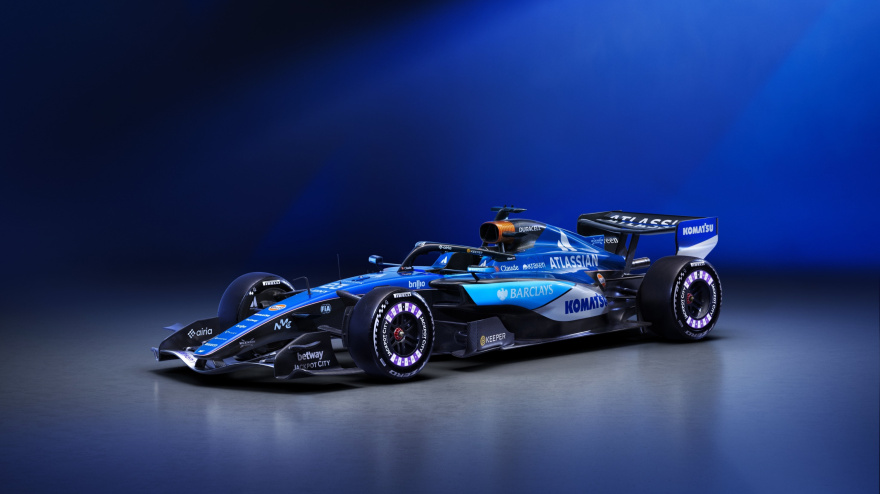 El nuevo FW48 de Williams para la temporada 2026 de la Fórmula 1.