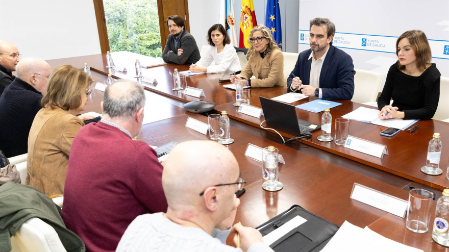 Integrantes del Foro se reunieron en Santiago con Diego Calvo