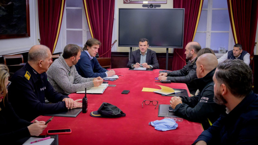 Reunión de coordinación del Ayuntamiento de Cádiz