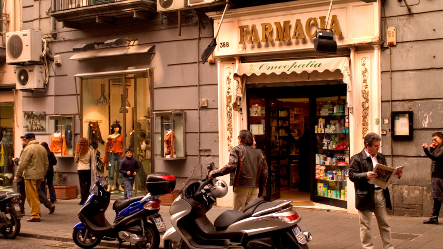 Una farmacia