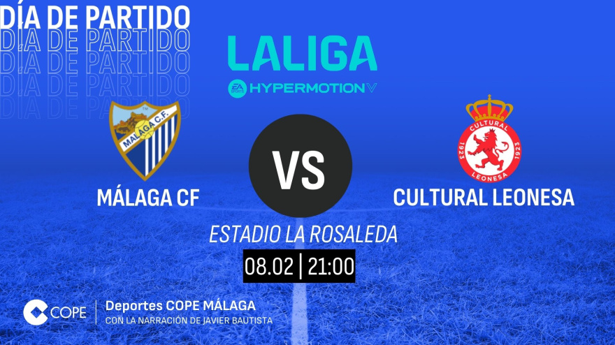 Horario y dónde ver y escuchar el Málaga-Cultural de esta noche