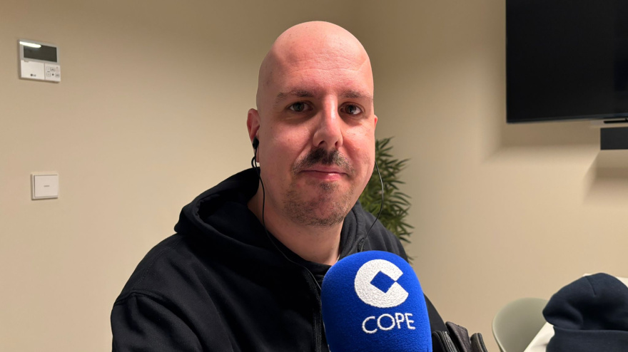 Víctor León, paciente oncológico