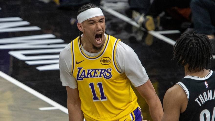 Jaxson Hayes, ala pívot de Los Angeles Lakers