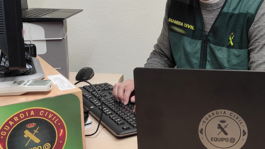 Imagen de archivo de la Guardia Civil de Zamora en plena investigación