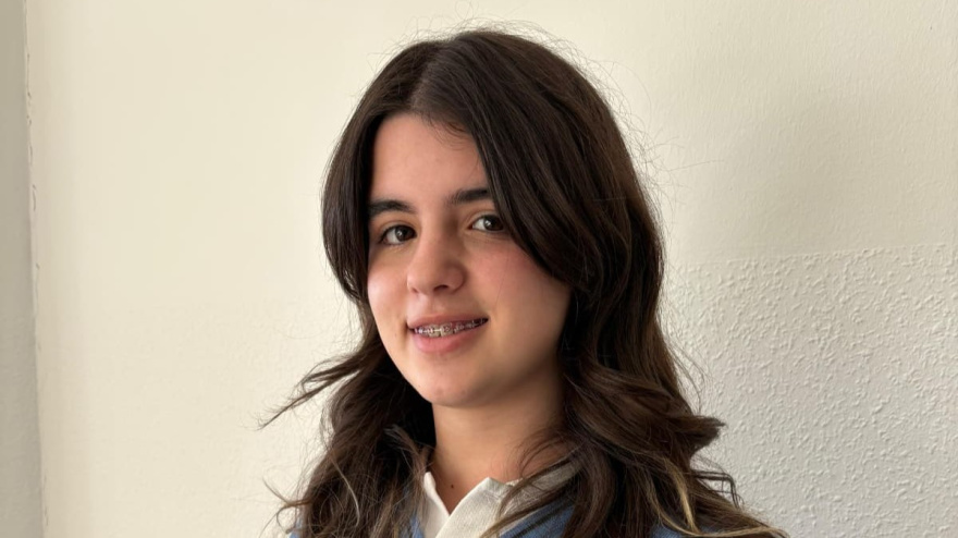 Una imagen de Sandra Merchán, alumna del Colegio Luisa de Marillac