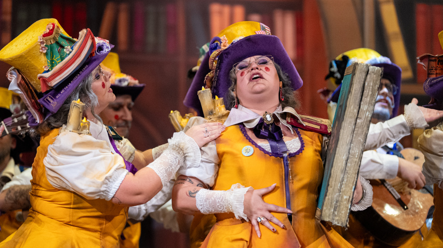 Comparsa 'La biblioteca' - Cuartos de final