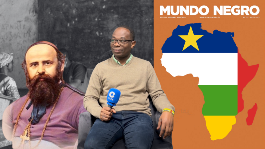 Cedric Ouanekpone, premio Mundo Negro a la Fraternidad, en su entrevista a COPE