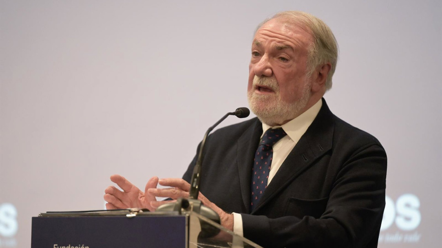 El presidente de la Fundación NEOS, Jaime Mayor Oreja