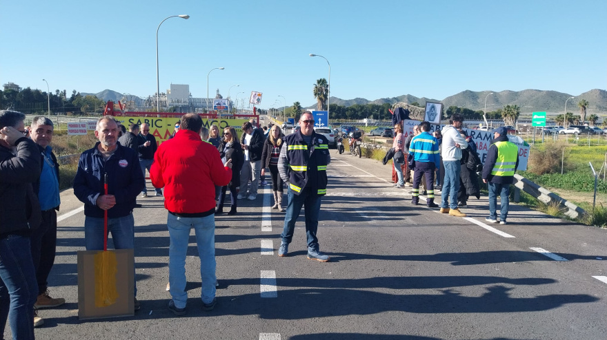 Concentración este viernes a las puertas de Sabic en La Aljorra