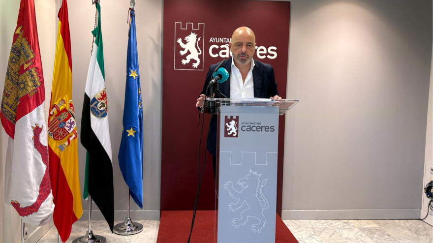 Pedro Muriel, concejal de Servicios Públicos del ayuntamiento de Cáceres