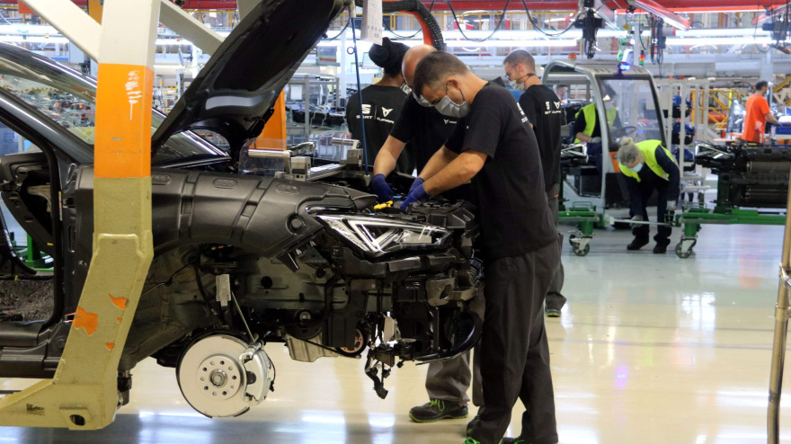 Planta de SEAT en Martorell