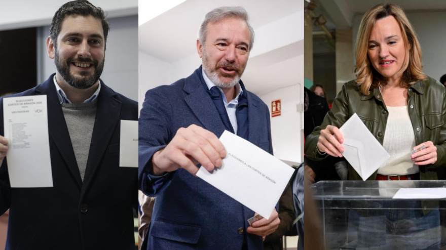 Nolasco, Azcón y Alegría