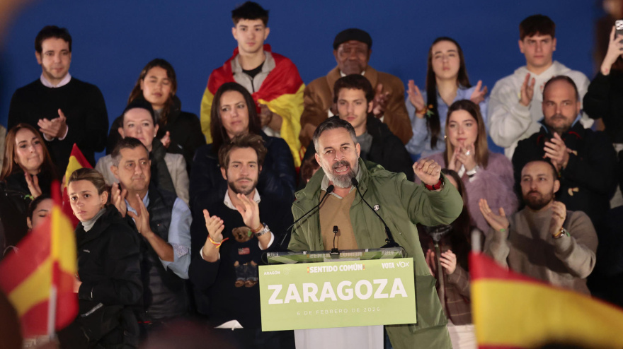VOX irrumpe con fuerza en Aragón y pronostica un vuelto electoral a medio-plazo