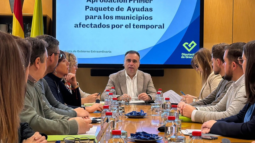 La Diputación aprueba un primer paquete de ayudas para los municipios afectados por la borrasca