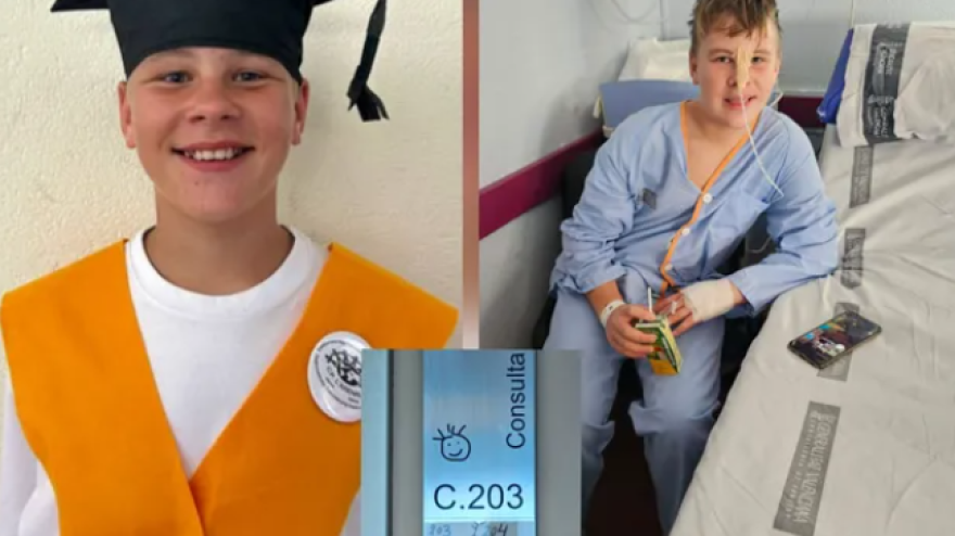 Un padre de Xàbia pide ayuda para costear el tratamiento oncológico de su hijo de 12 años en Madrid