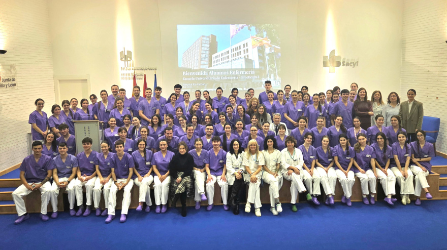 La sanidad de Palencia incorpora a 70 estudiantes de Enfermería para su formación práctica