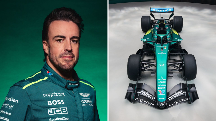 Fernando Alonso y el nuevo AMR26