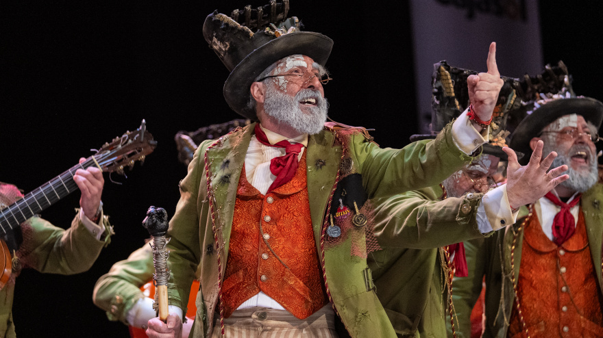 Comparsa 'Los humanos' - Semifinales