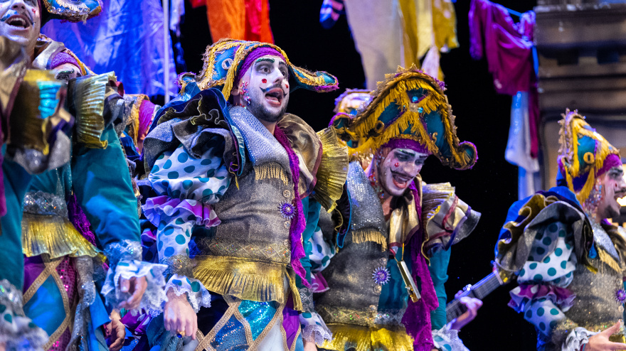 Comparsa 'Los locos' - Semifinales