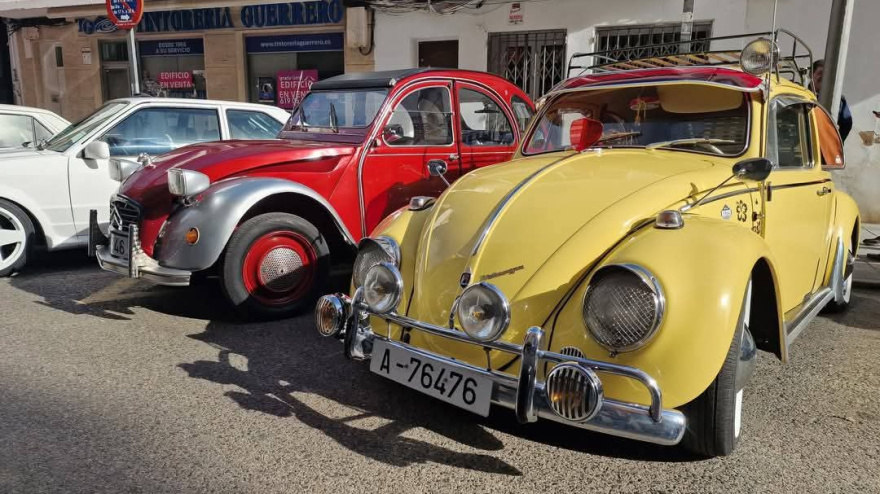 Vehículos que participaron en la primera edición