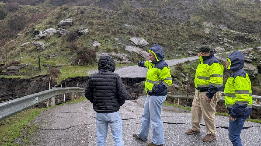 Güejar Sierra efectos del temporal