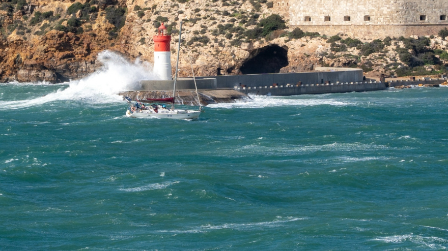 Fenómenos costeros de la semana pasada