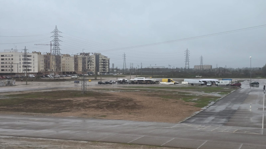 Las borrascas ahogan a los mercadillos en Extremadura: "Es nuestro gran enemigo"