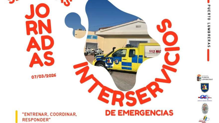 Cartel de las jornadas que se realizarán en Puerto Lumbreras
