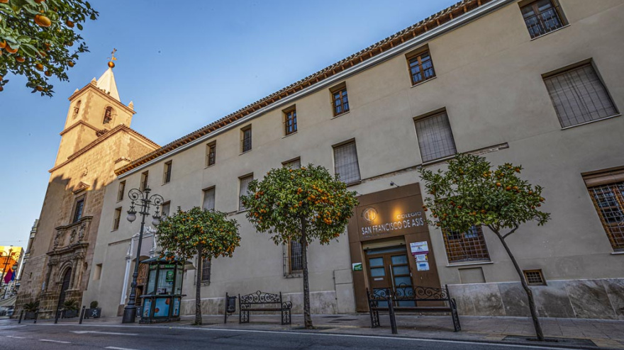 Imagen del Colegio de San Francisco de Asís de Lorca