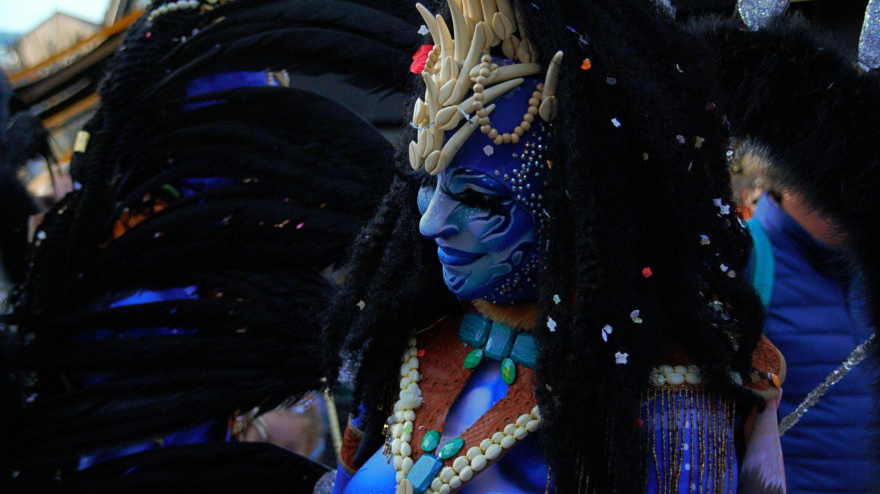 El maquillaje de carnaval