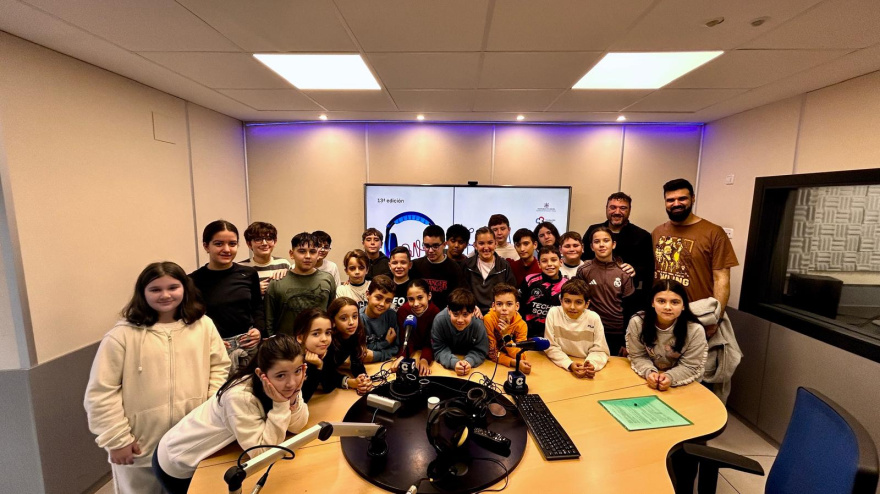 Alumnos del CEIP Cronista Rey Díaz