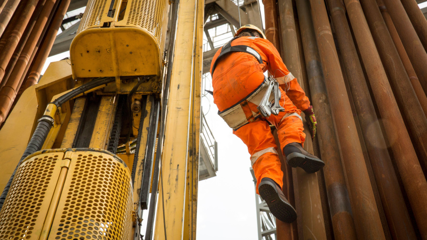 Trabajador de plataforma petrolera de Stavanger, Noruega