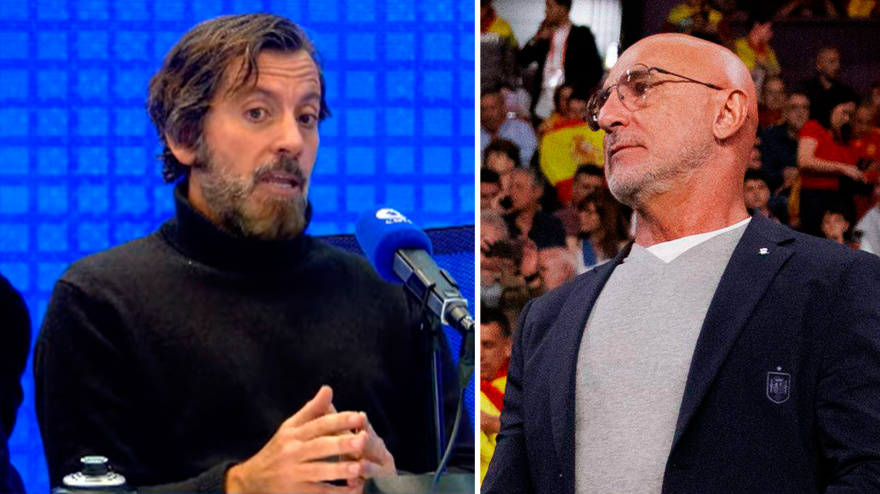 Quique Sánchez Flores y Luis de la Fuente