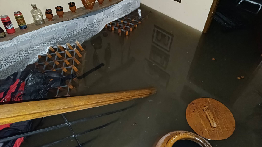 Interior de una de las viviendas de Entretorres