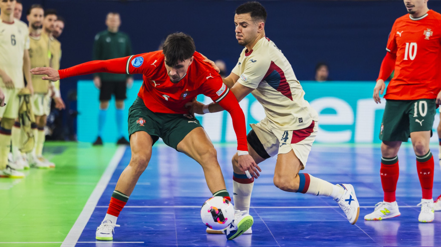 Adri Rivera en una acción de la final