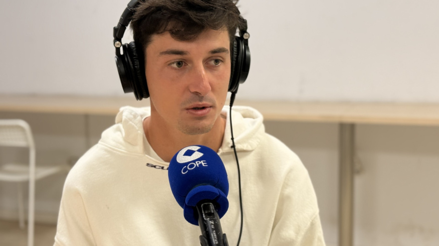 Carlos Dotor durante la entrevista en COPE Málaga