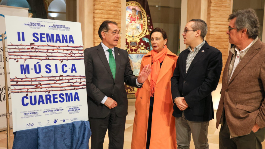Presentación de los actos de cuaresma del Paso Azul de Lorca