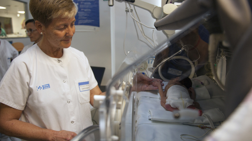 Neonatos en el Hospital San Pedro (Archivo)