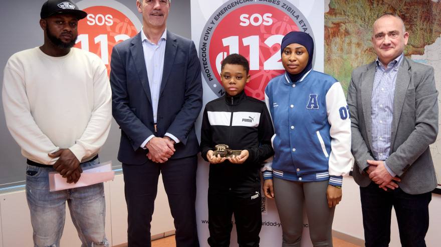 El director general de Interior, Salvador Díez, participa en el acto de conmemoración del Día Europeo del teléfono único de emergencias 112.