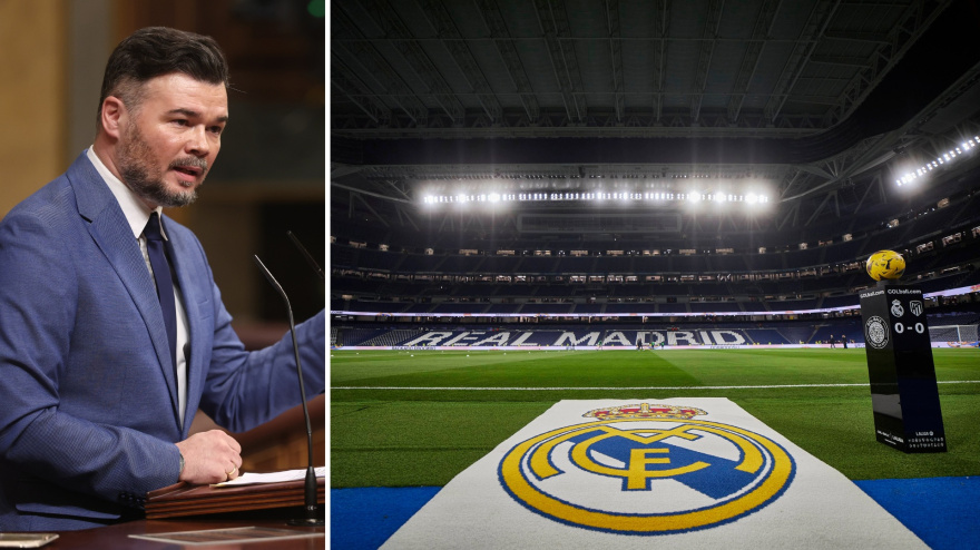 El 'dardo' de Rufián al Real Madrid: "En Cataluña hay tres o cuatro cosas que se saben…"