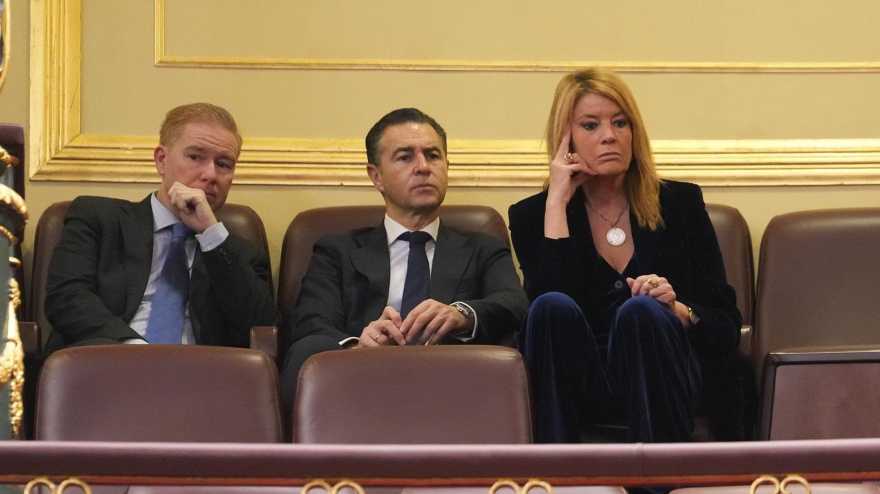 11/02/2026 La alcaldesa de Huelva, Pilar Miranda, este miércoles en el Congreso de los Diputados, acompañada por el primer teniente de alcalde del Ayuntamiento, Felipe Arias; y el concejal de Presidencia, Alfonso Castro.POLITICA ANDALUCÍA ESPAÑA EUROPA HUELVA SOCIEDADAYUNTAMIENTO DE HUELVA