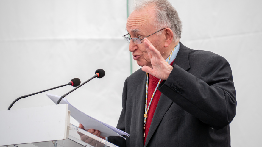 Imaxe de arquivo de Xesús Alonso Montero