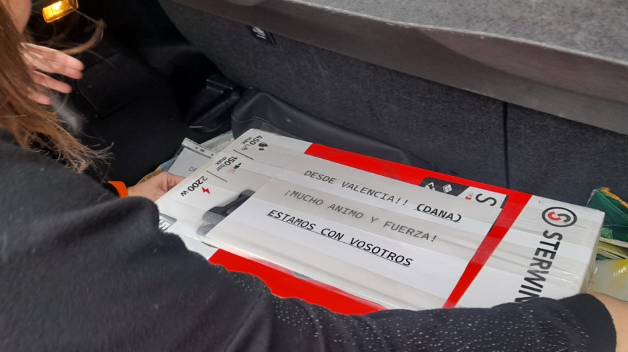 Un equipo de voluntarios valencianos llegan a Andalucía