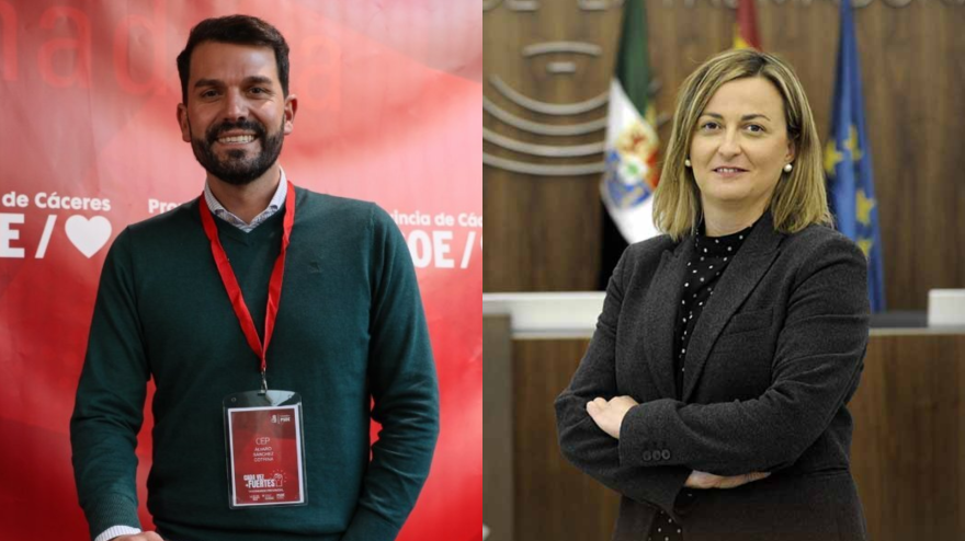 Álvaro Sánchez Cotrina y Blanca Martín