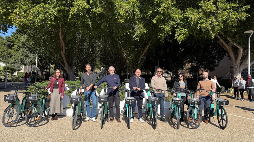 Presentación del servicio de bicicletas