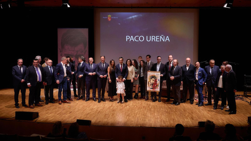 Gala de homenaje a Paco Ureña en Murcia