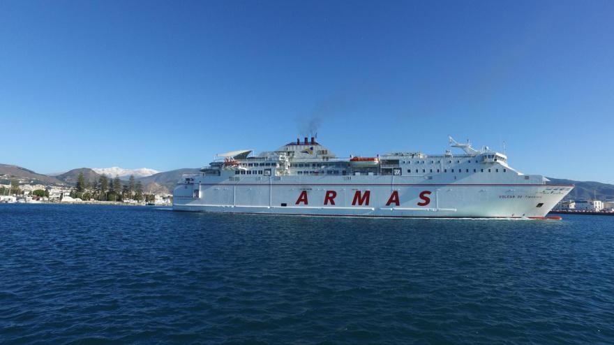 La línea marítima Motril-Melilla arranca el año con cifras de récord y dispara su número de pasajeros