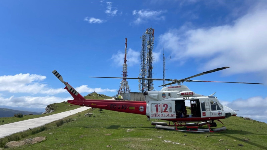 31/08/2025 Helicóptero. 112. Cantabria. Rescate. Traslado.SOCIEDAD ESPAÑA EUROPA CANTABRIA112 CANTABRIA