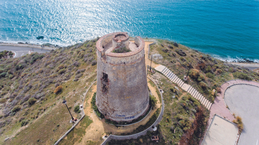 Torre almenara de Málaga