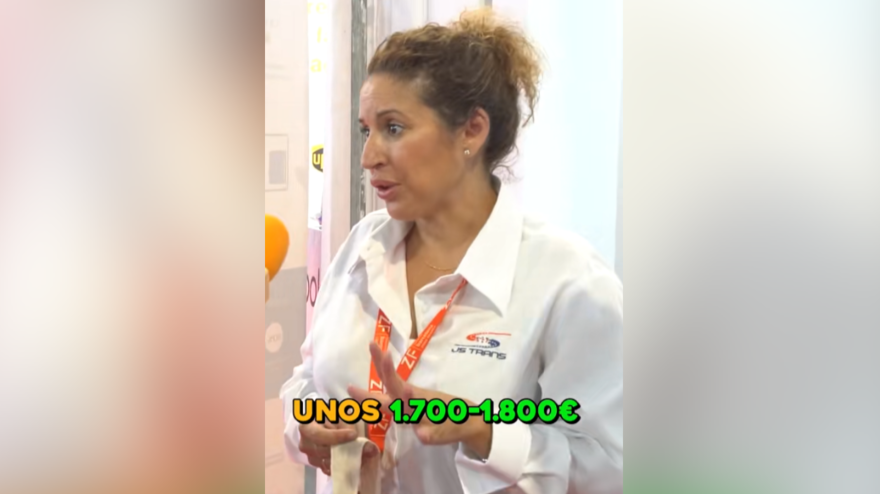 La empresa de transportistas